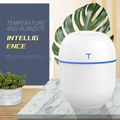 Mini Egg Humidifier 200ml USB Desktop Air Humidifier