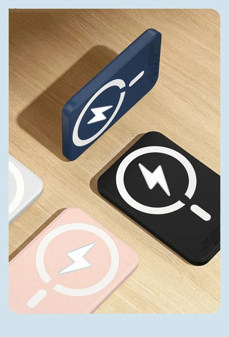 For Magsafe Power Bank 10000mAh Portable Auxiliary Spare External Magnetic Battery Pack Wireless Charger For Iphone 13 14 15 16