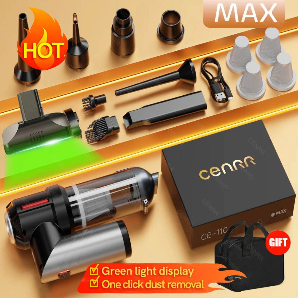 CENRR Car Vacuum Cleaner - 998000PA Cordless Portable Handheld