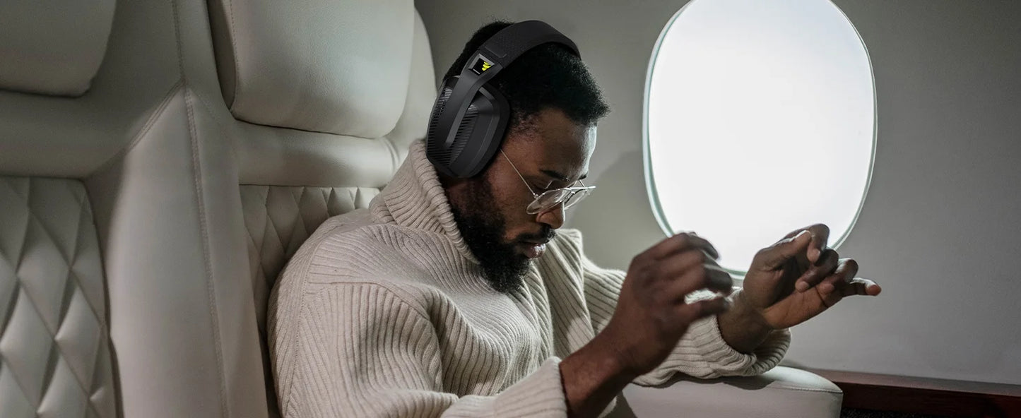 BINNUNE BW06 Bluetooth Headsets Gamer with Mic for PS5 PS4 PC Mac Playstation Wireless 2.4GHz Gaming Headphone with Microphone