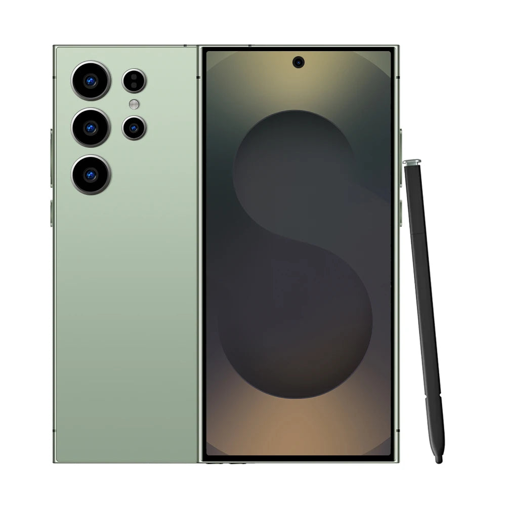 New S27 Ultra 7.3HD Global Edition Original Smart Dual Card 7800mAh Battery Facial Recognition Function CASE