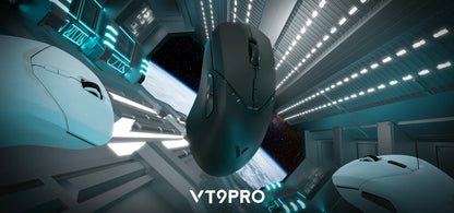 Rapoo VT9PRO PAW3398 Wireless Gaming Mouse 26000DPI 68g Lightweight Wired Wireless Mouse 160H Super Long Battery Life