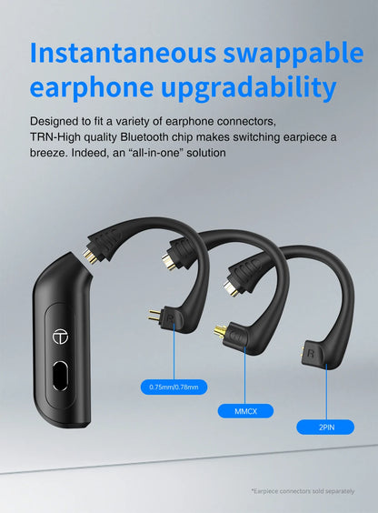 TRN BT20PRO Bluetooth 5.3 Wireless Earphone Cable - MMCX/2Pin/QDC