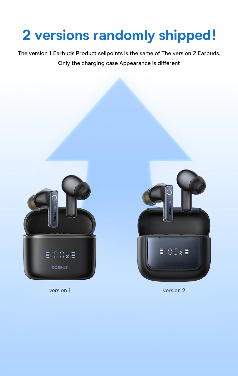 Baseus Bowie 30 Wireless Earbuds - 50dB ANC, 6 Mics, 65H Playtime