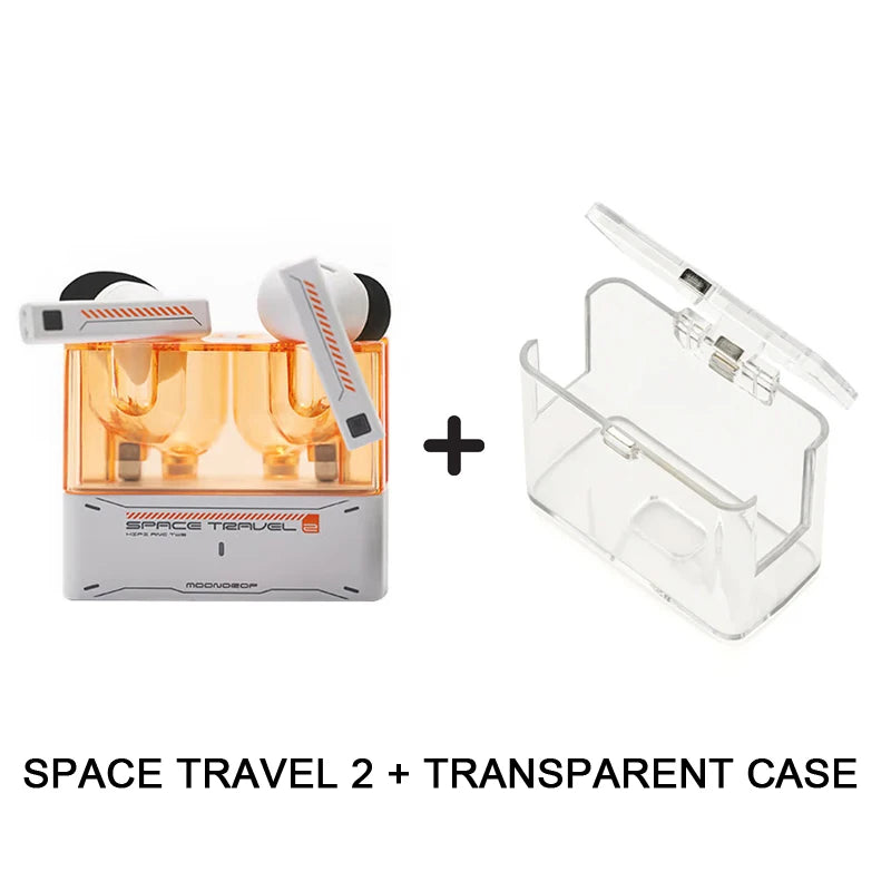 MOONDROP Space Travel 2 earphone HiFi Noise-Canceling TWS wiress Bluetooth 6.0 ANC Low-latency Game Mode SBC/AAC gaming headset