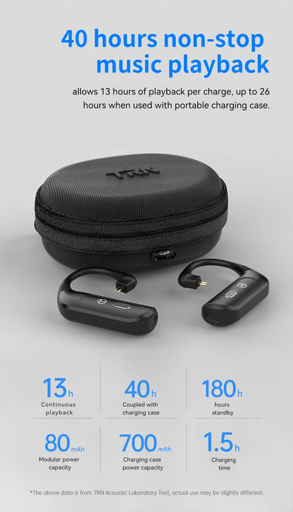 TRN BT20PRO Bluetooth 5.3 Wireless Earphone Cable - MMCX/2Pin/QDC