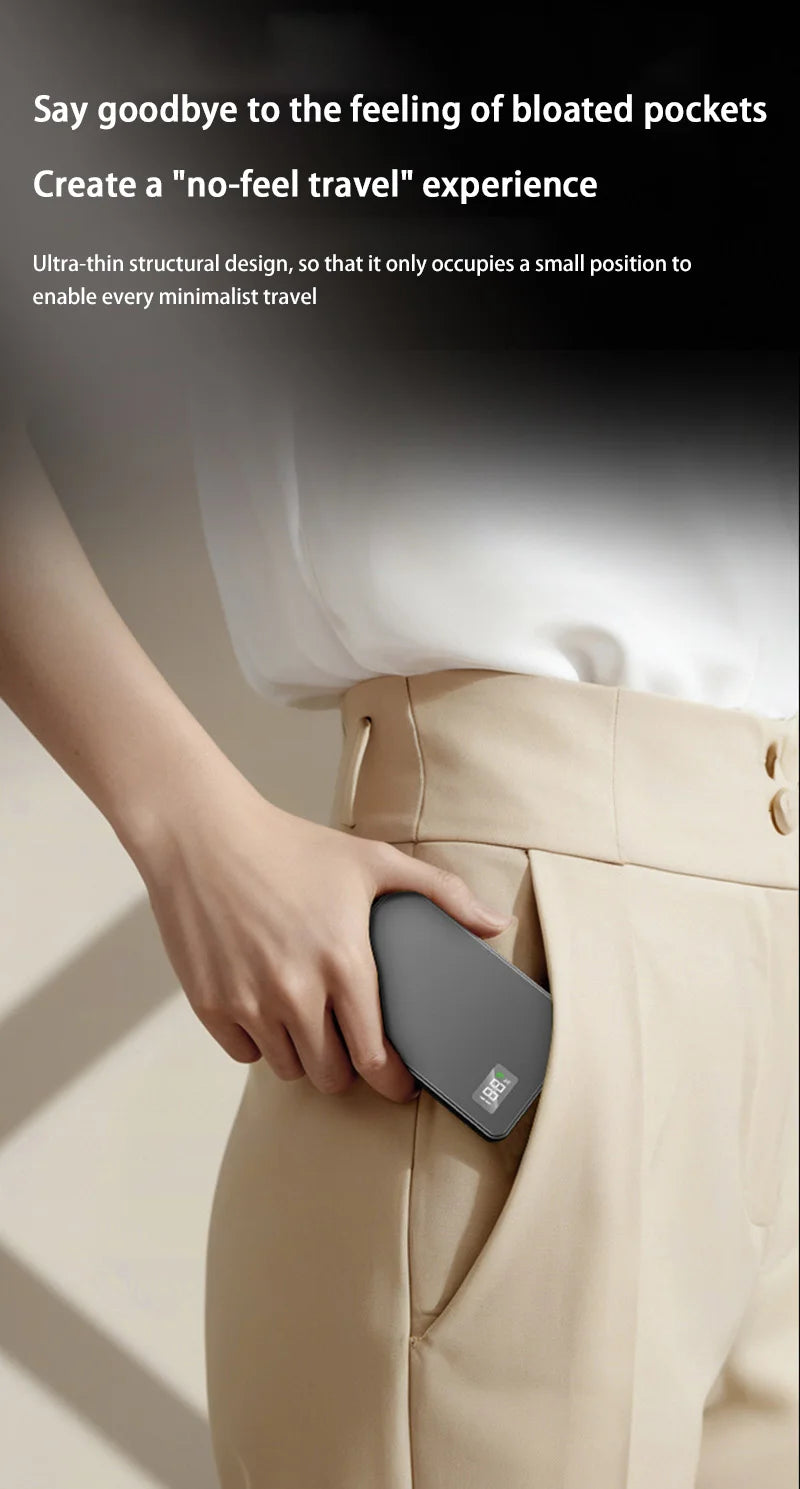 Xiaomi 500000mAh Portable Magnetic Wireless Power Bank PD22.5W Fast Charging External Battery for Magsafe For iPhone Samsung