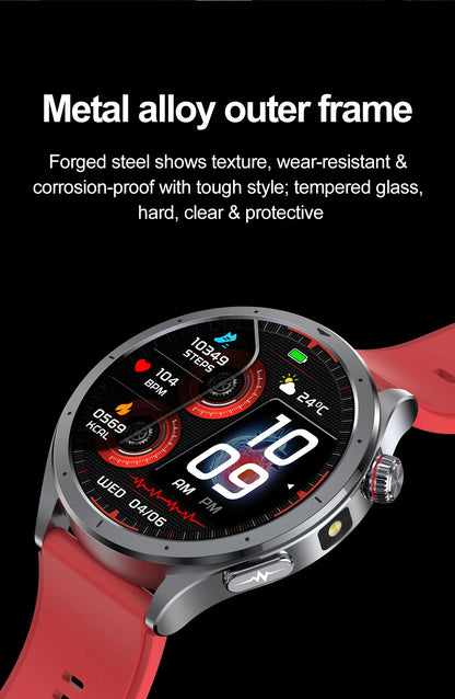 Health Smart Watch - ECG, Blood Pressure, Body Fat Analysis