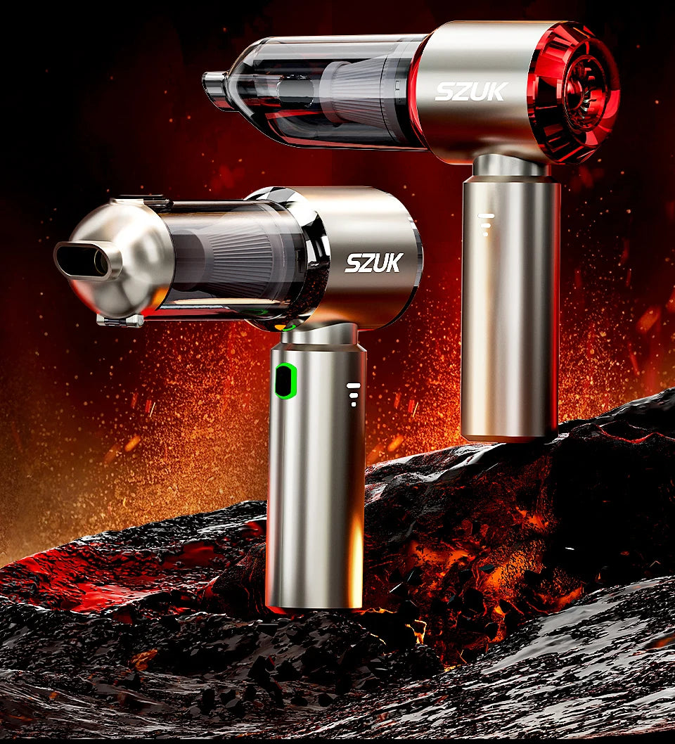 SZUK C012MAX Car Vacuum - Wireless Handheld Blower Strong Suction Cleaner