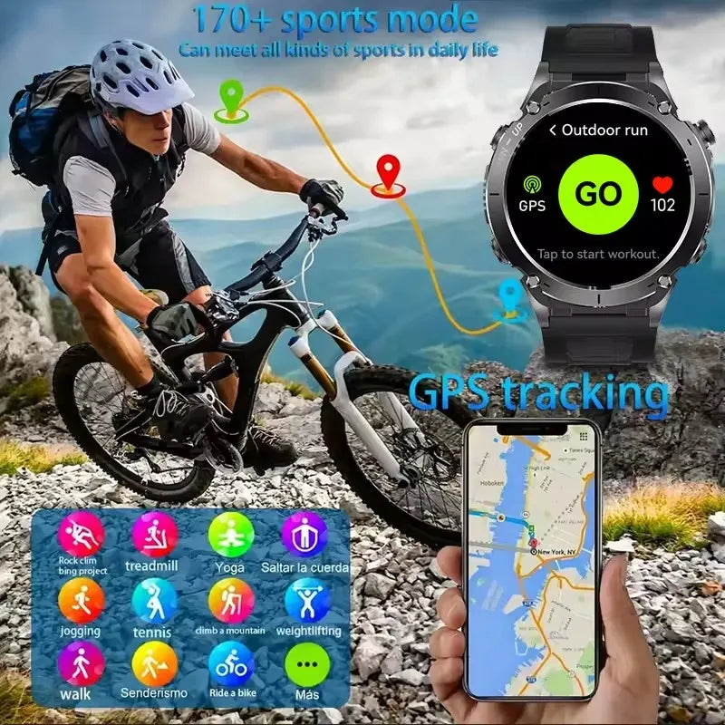 Xiaomi Ultra GPS Smart Watch - 10ATM Waterproof Dual-band GNSS Military Sport