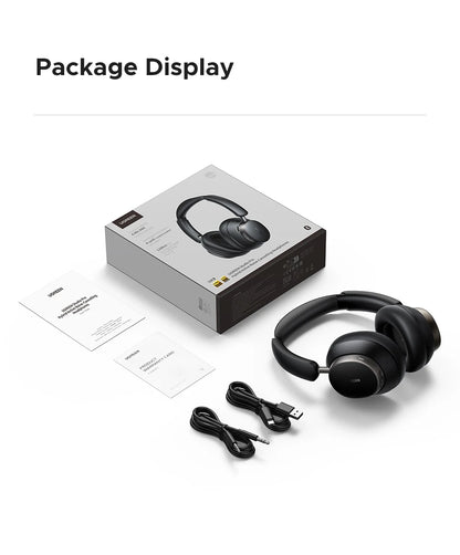 UGREEN Studio Pro 48dB ANC Wireless Headphones Over Ear Bluetooth Earphones Active Noise Cancellation Hi-Res LDAC 120h Playtime