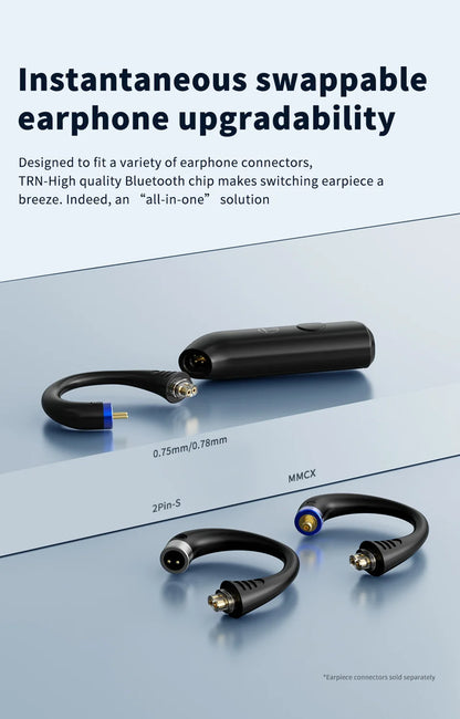 TRN BT20PRO Bluetooth 5.3 Wireless Earphone Cable - MMCX/2Pin/QDC