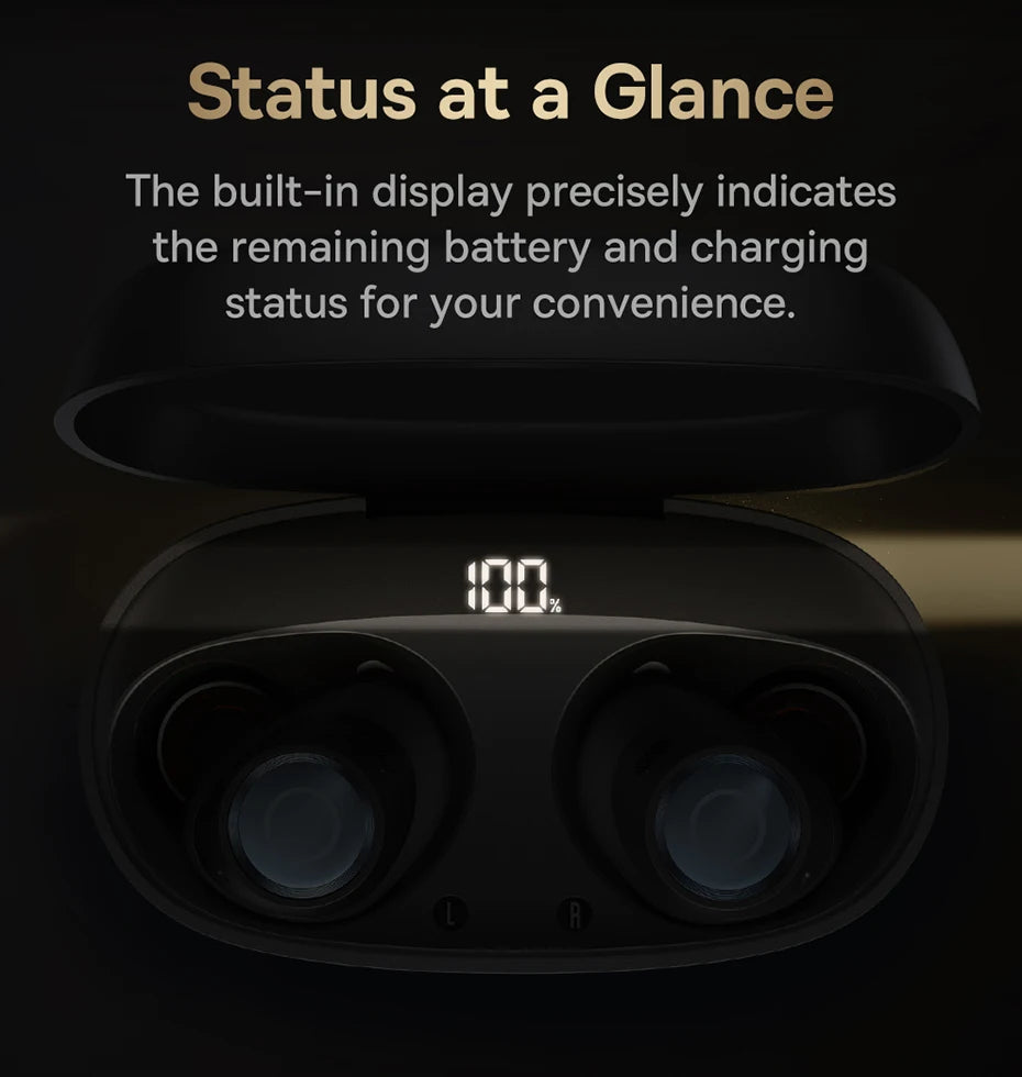 Baseus Bowie MA10 Pro ANC Wireless Earphones 48dB Hybrid ANC Bluetooth 5.3 Earbuds IPX6 Waterproof 4-Mics ENC Sports Headphones