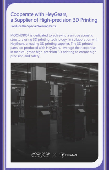 MOONDROP ROBIN Earphone Honkai Star Rail Robin's Earphones TWS Hybrid Dynamic Driver + Planar Driver ANC TWS Earphones