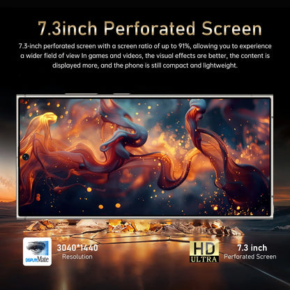 New S27 Ultra 7.3HD Global Edition Original Smart Dual Card 7800mAh Battery Facial Recognition Function CASE