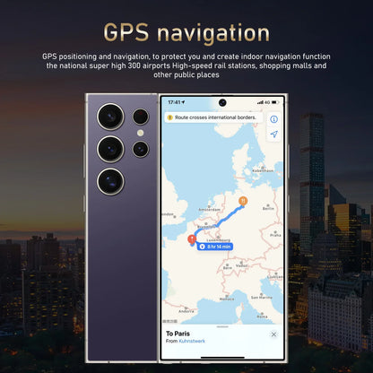 New S27 Ultra 7.3HD Global Edition Original Smart Dual Card 7800mAh Battery Facial Recognition Function CASE