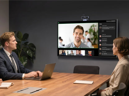 UGREEN 4K FHD 1080P Webcam 8MP for PC, PDAF Auto Focus, Dual AI Noise-Cancelling Mics, Web cam Camera for Zoom/Teams/Google Meet