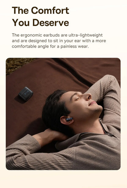 Baseus Bowie 30 Wireless Earbuds - 50dB ANC, 6 Mics, 65H Playtime