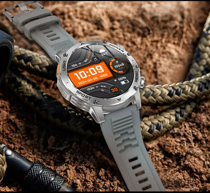 T-Rex 3 Ultra Smartwatch - 1000mAh Battery, 5ATM Waterproof, Heart Rate Monitor