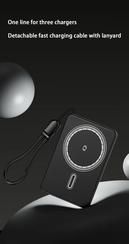 Xiaomi 500000mAh Portable Magnetic Wireless Power Bank PD22.5W Fast Charging External Battery for Magsafe For iPhone Samsung