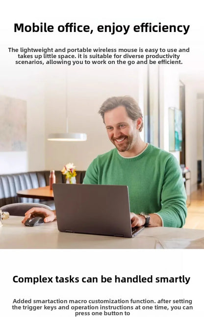 Logitech MX Anywhere 3S Bluetooth Compatible Plug and Play Wireless Mouse Connect Up To 3 Devices for Business Portable Mouse