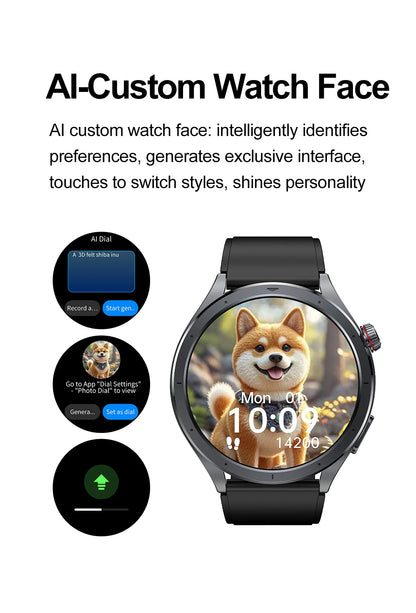 Health Smart Watch - ECG, Blood Pressure, Body Fat Analysis