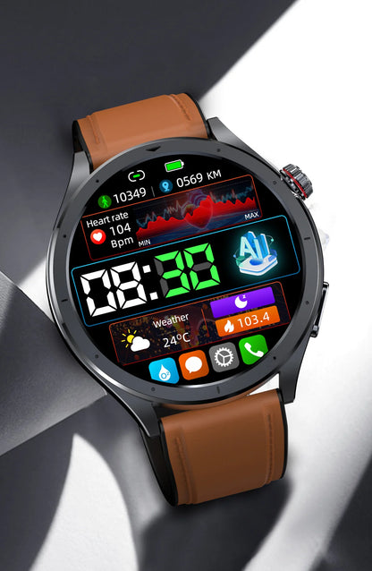 Health Smart Watch - ECG, Blood Pressure, Body Fat Analysis