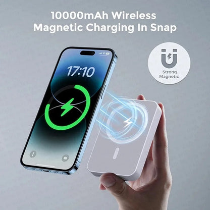 For Magsafe Power Bank 10000mAh Portable Auxiliary Spare External Magnetic Battery Pack Wireless Charger For Iphone 13 14 15 16
