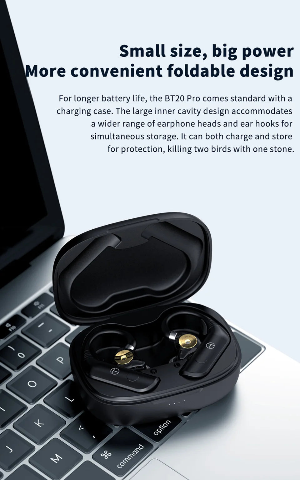 TRN BT20PRO Bluetooth 5.3 Wireless Earphone Cable - MMCX/2Pin/QDC