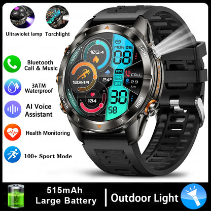 Xiaomi Sport Smartwatch - 1.46" AMOLED, 10ATM, LED Flashlight