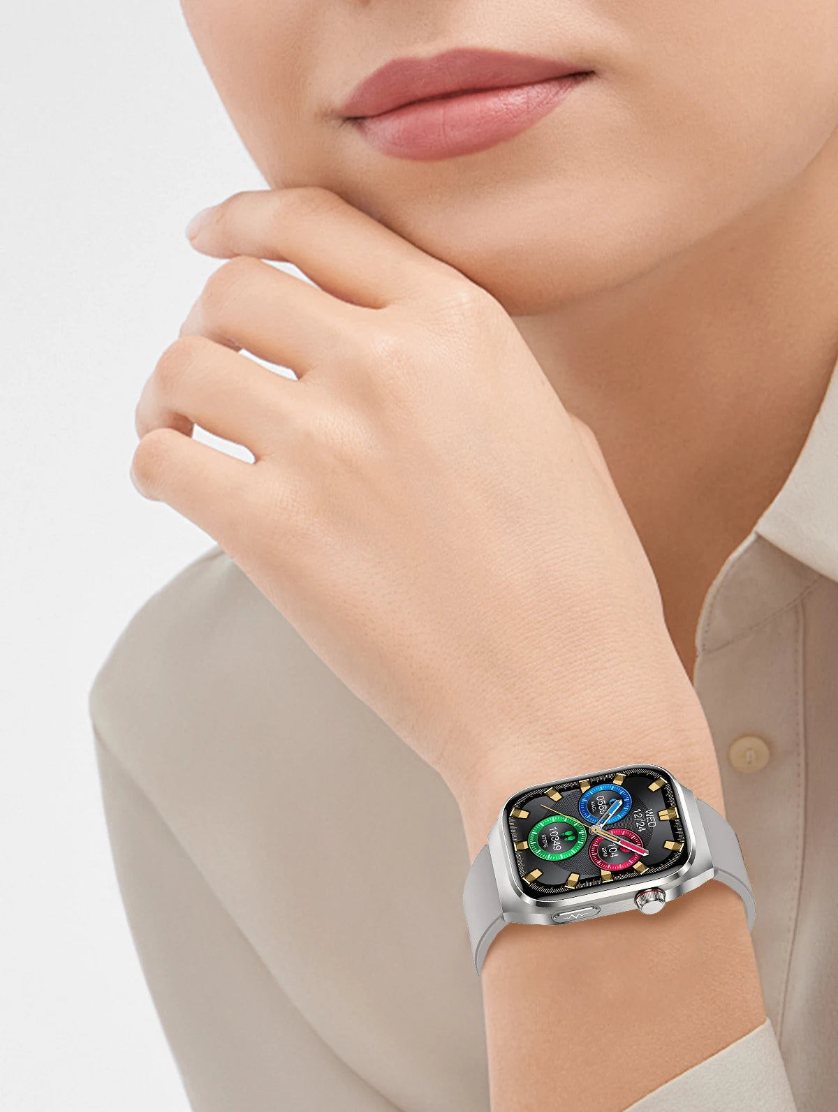 XIAOMI Health Smart Watch - ECG PPG Blood Pressure Oxygen Monitor with Bluetooth Call